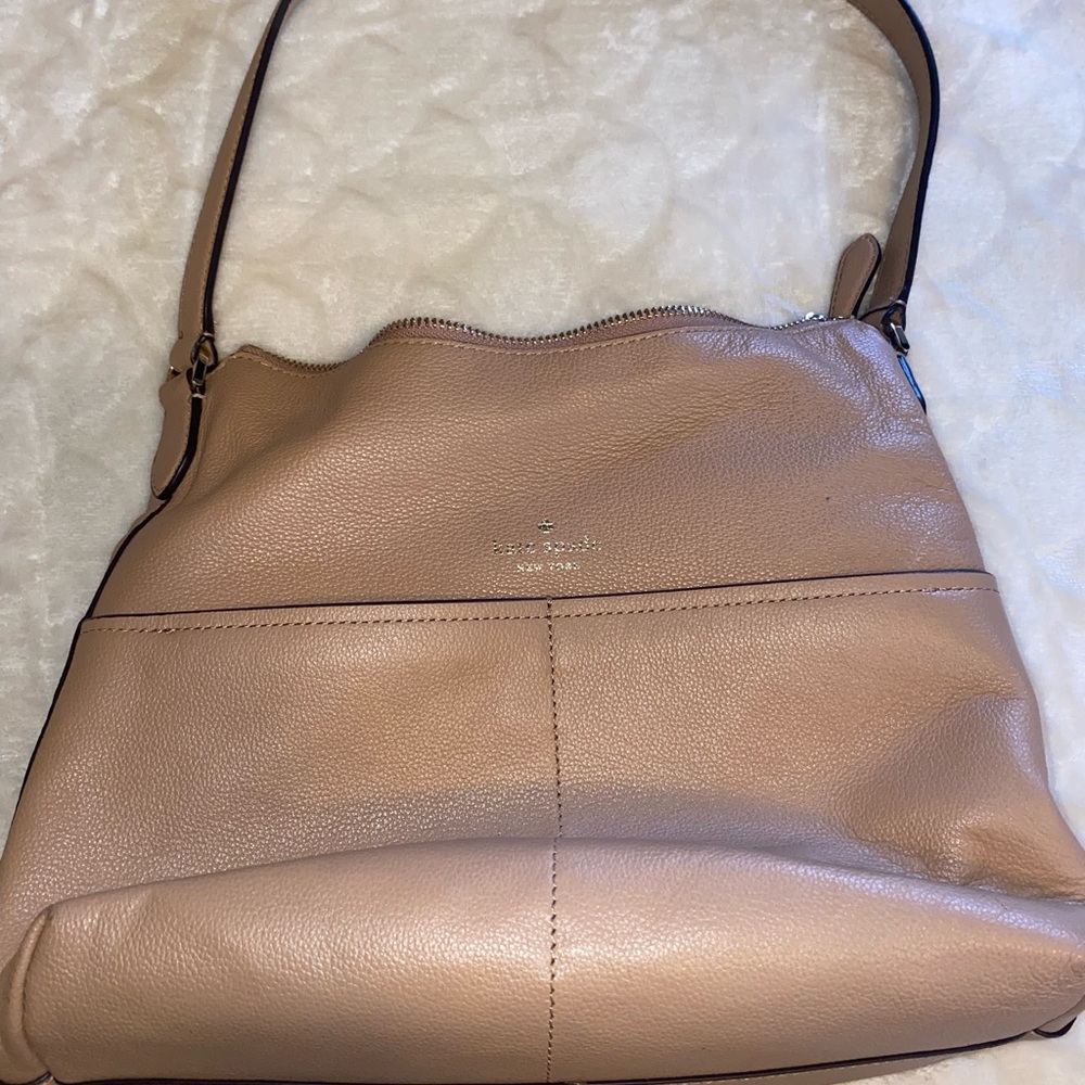 Kate Spade Tan Leather Shoulder Bag